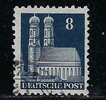 Germany AM Post Scott # 640, used