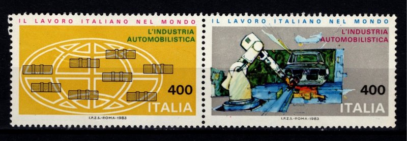 Italy 1983 Italian Work for the World, Automobile Industry Set [Mint]