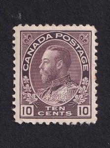 Canada, Scott 118, Mint HR, Pencil (Pic), A Few Thins,  Very Nicely Centered