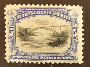 US #297 5¢ PAN AMERICAN, MogPH