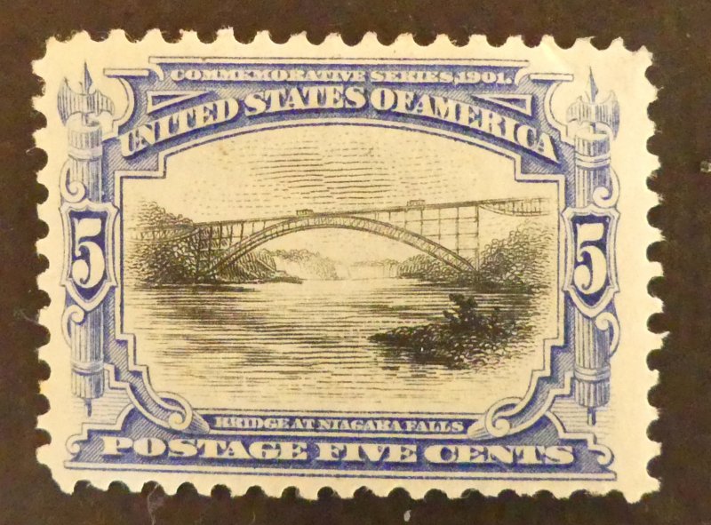 US #297 5¢ PAN AMERICAN, MogPH