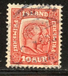 Iceland # 104, Used.