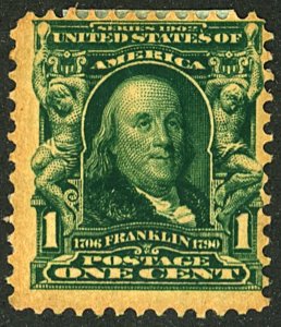 U.S. #300 MINT OG HR