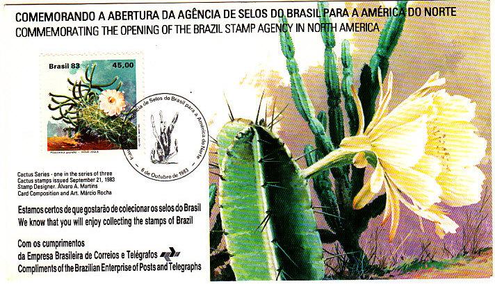 Brazil #1880 Maximum Card -Cactus 