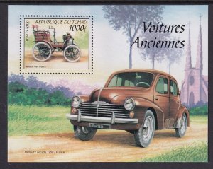 Chad 824 Car Souvenir Sheet MNH VF