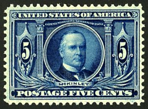 U.S. #326 MINT WITH PSE CERT OG NH