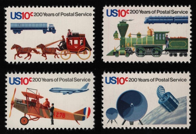 #1572-1575 10c U.S. Postal Service Bicentennial, Mint **ANY 5=FREE SHIPPING**