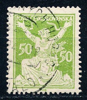 Czechoslovakia #87 Single Used