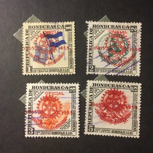 Honduras sc C231-C234 uhr