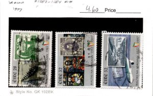 Ireland, Postage Stamp, #1082-1084 Used, 1997 (AB)
