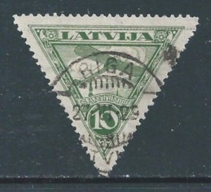 Latvia #C3 Used 10s Bleriot XI