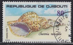 Djibouti 481 Charonia Variegata 1978