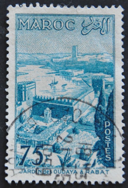 DYNAMITE Stamps: French Morocco Scott #327 - USED