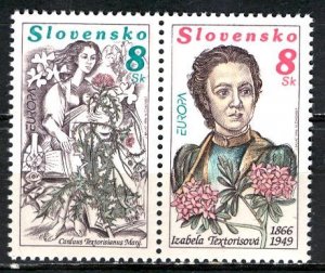 Slovakia 1996: Sc. # 244; **/MNH Cpl. Se-Tenant Set