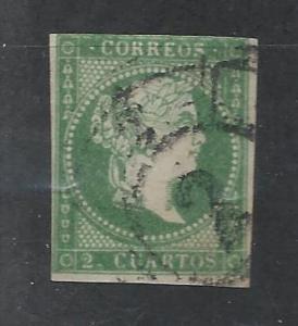 SPAIN SC# 44 FINE U 1856