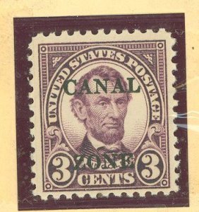 Canal Zone #85 Unused Single