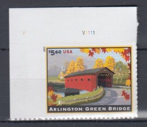 ​USA Sc#4738  Arlington Green Bridge   MNH with Plate V1111