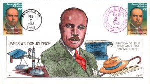#2371 James Weldon Johnson Collins FDC