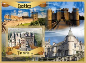 Stamps. Architecture Castles 2016 year 8 sheets perforated MNH**