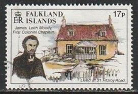 1994 Falkland Islands - Sc 611 - used VF - 1 single - Founding of Stanley
