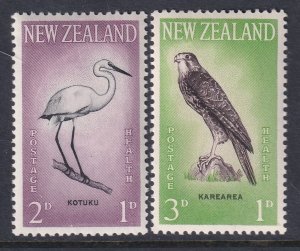 New Zealand B61-B62 Birds MNH VF