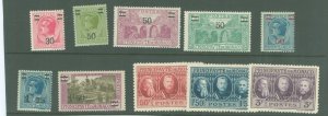 Monaco #93-102 Unused Single (Complete Set)