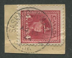 CANADIAN MILITARY POST OFFICE CANCEL SASKATOON SASK. - M.P.O. 1204