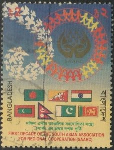 Bangladesh, #498 Used  From 1995