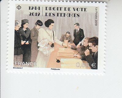 2019 France Right to Vote for Women (Scott 5640) MNH