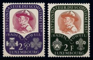 [66712] Luxemburg Luxembourg 1957 Scouting Jamboree Pfadfinder Baden Powell MNH