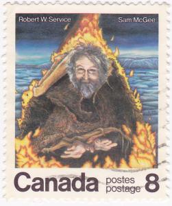 Canada -1976 Canadian Writers S. McGee 8c used SG 846