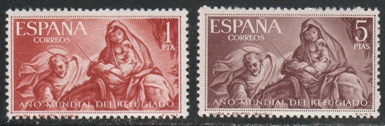 Spain #969-970 MNH Full Set of 2
