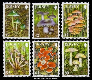 Jersey Scott 1402-1407 Mint never hinged.