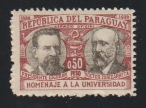 Paraguay - Scott # O99  - MH