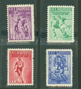 Albania #544-547 Mint (NH) Single (Complete Set)