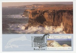Maximum card Australia 1993 Shark Bay