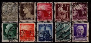 Italy unchecked selection