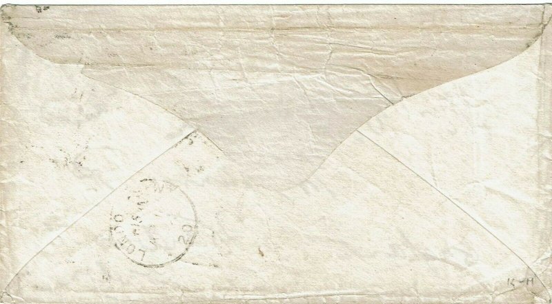 Orange Free State 1898 Bloemfontein cancel on cover to England