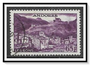 Andorra French #140 Village Of Les Bons Used