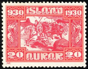 Iceland Stamps # 157 MNH VF Scott Value $55.00