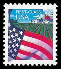 PCBstamps  US #3448 (34c)Flag over Farm, perf. 11.25, MNH, (25)