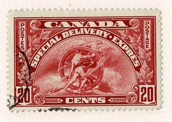 Canada #E6 used 20c special delivery