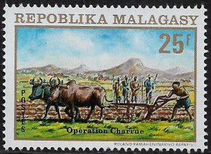 Malagasy Rep #477 MNH Stamp - Plowing Farmland