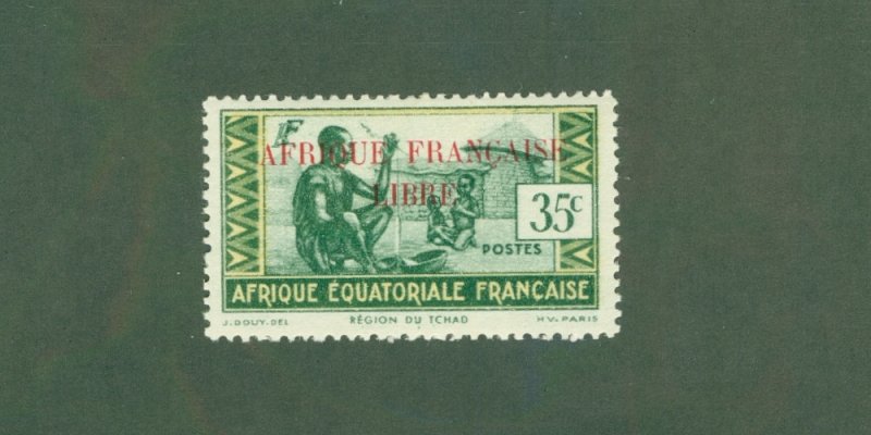 FRENCH EQUATORIAL AFRICA 93 MH CV $4.00 BIN $2.00