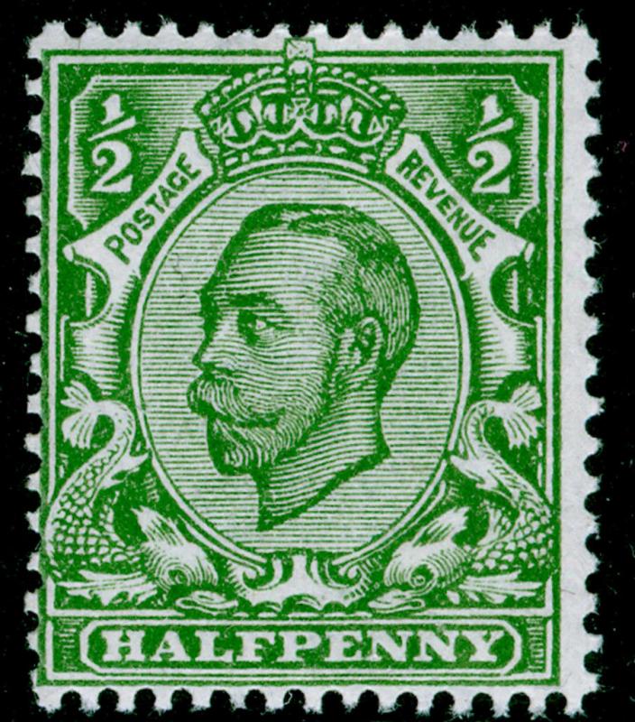 SG344 SPEC N5(2), ½d pale green, NH MINT. Cat £15. WMK ROYAL CYPHER (SIMPLE)