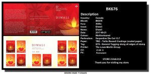 CANADA # BK676 - MNH - Diwali (2017) 10 x (P)