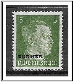 Ukraine #N44 Issued Under German Occupation Third Reich MNH