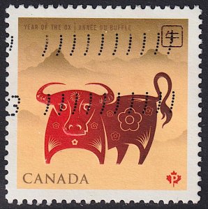 Canada - 2009 - Scott #2296 - used - Year of the Ox