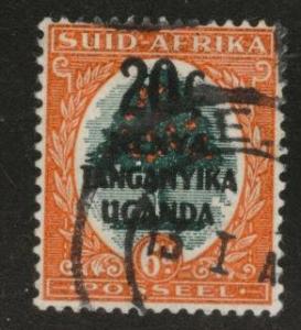 Kenya Uganda and Tanganyika KUT Scott 88b Used