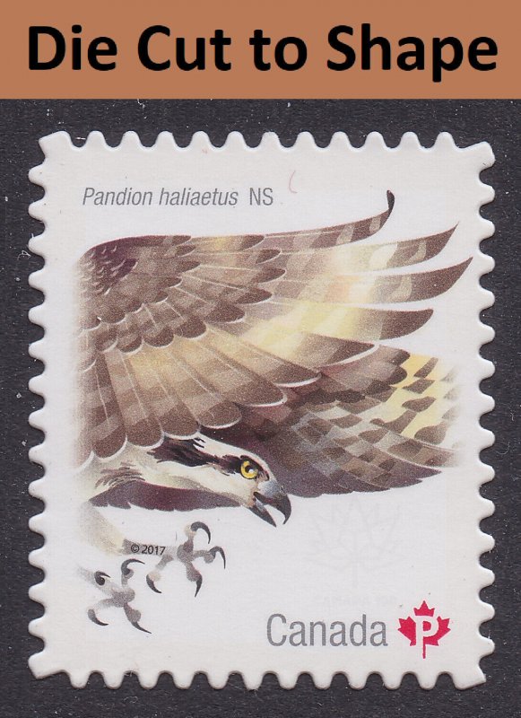 Canada 3018i Birds Pandion haliaetus P single DCTS MNH 2017